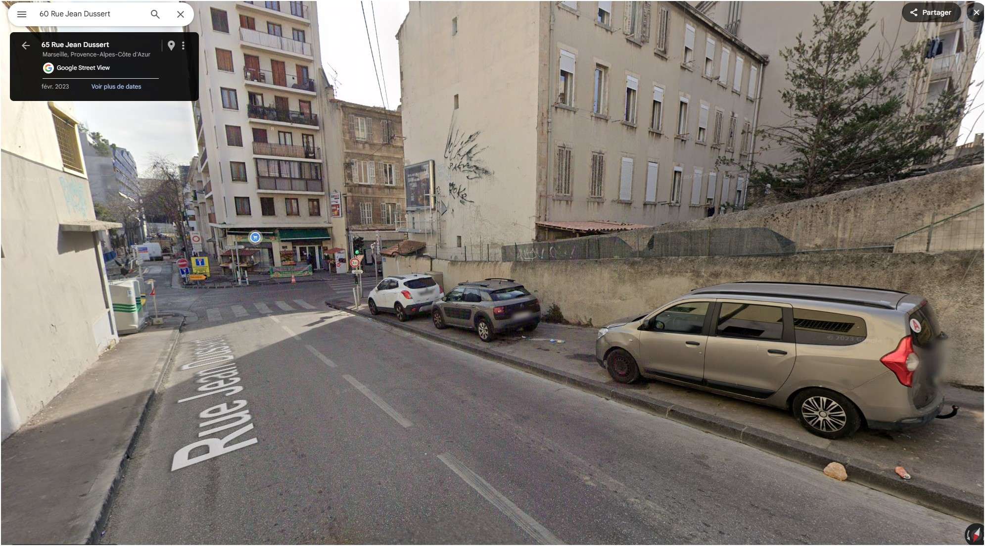 1.2) Rue très dangereuse 